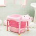 Bathtubs Freestanding Folding Tub Children Portable Insulation Children Plastic Spa Jacuzzi Family (Color : Pink  Size : 744554cm) - B07H7KKJP3